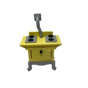 Kidkraft Disney Princess Belle Enchanted Yellow Wood Stove Oven Only Replacement